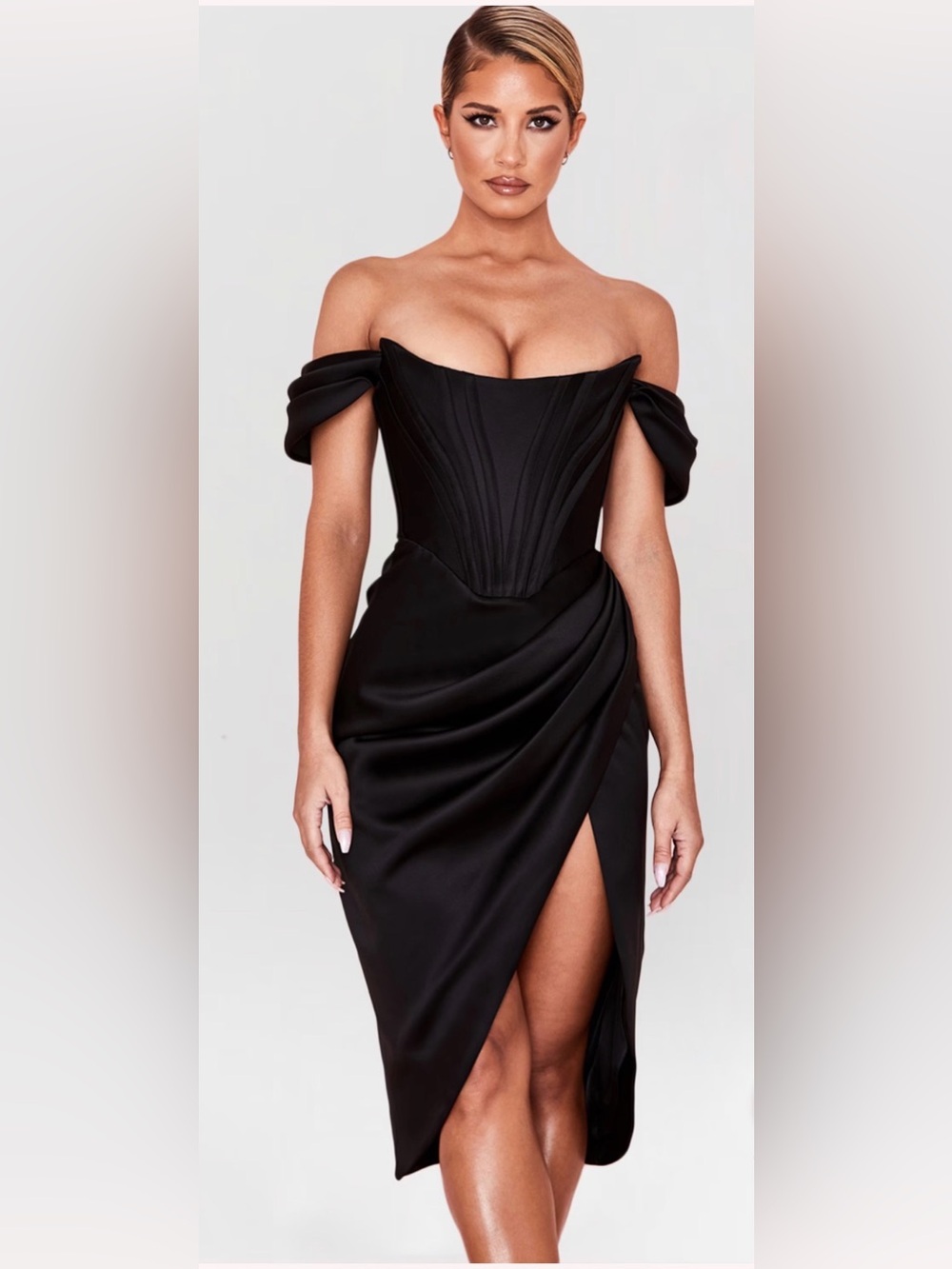 House of CB black Loretta dress